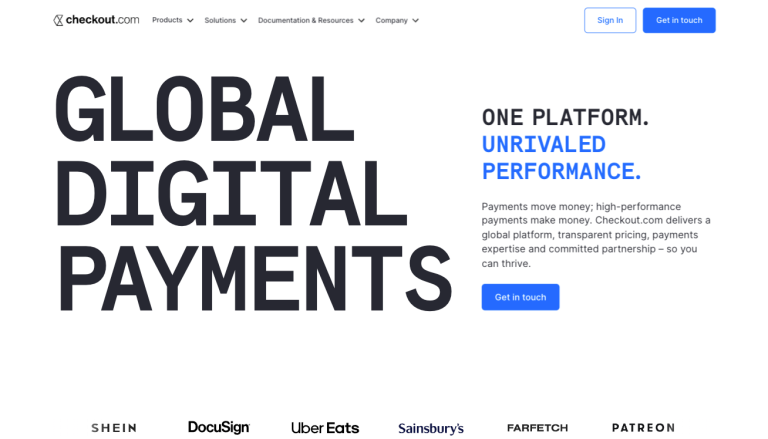 E-commerce checkout page design example illustrating website header best practices