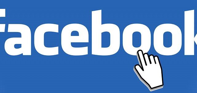 Facebook logo with a cursor pointer, illustrating the Facebook vs Google Ads comparison
